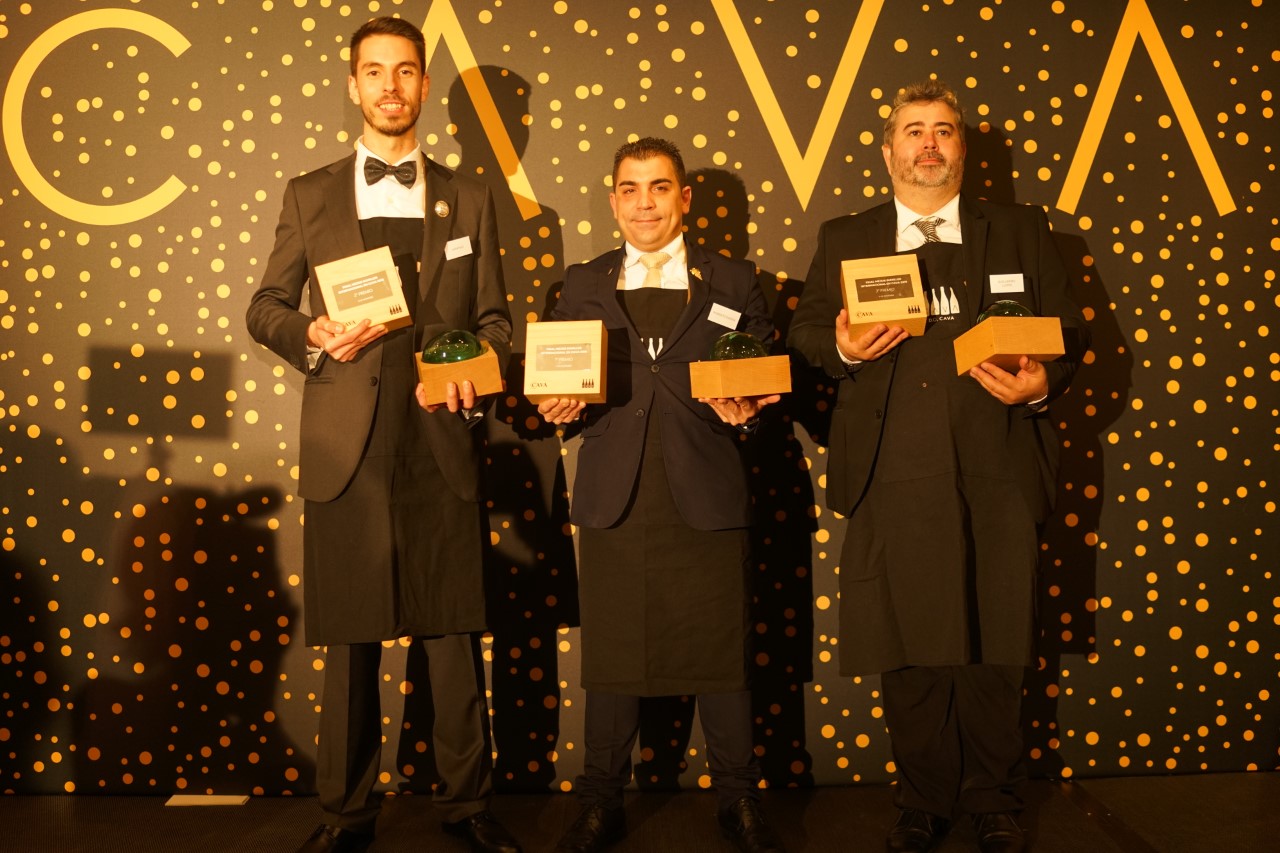 Roberto Durán, Mejor Sumiller Internacional en Cava 2019 Roberto Durán, Mejor Sumiller Internacional en Cava 2019