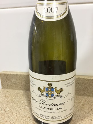 Domaine Leflaive Puligny-Montrachet 1erCru Clavoillon 2007