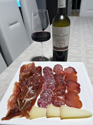 Con el embutido ibérico