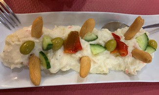 Ensaladilla de gambas