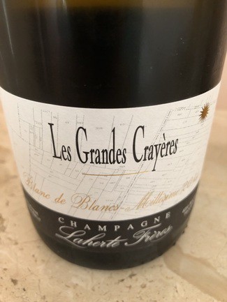 Laherte Frères Les Grandes Crayères Blanc de blancs millésime 2014
