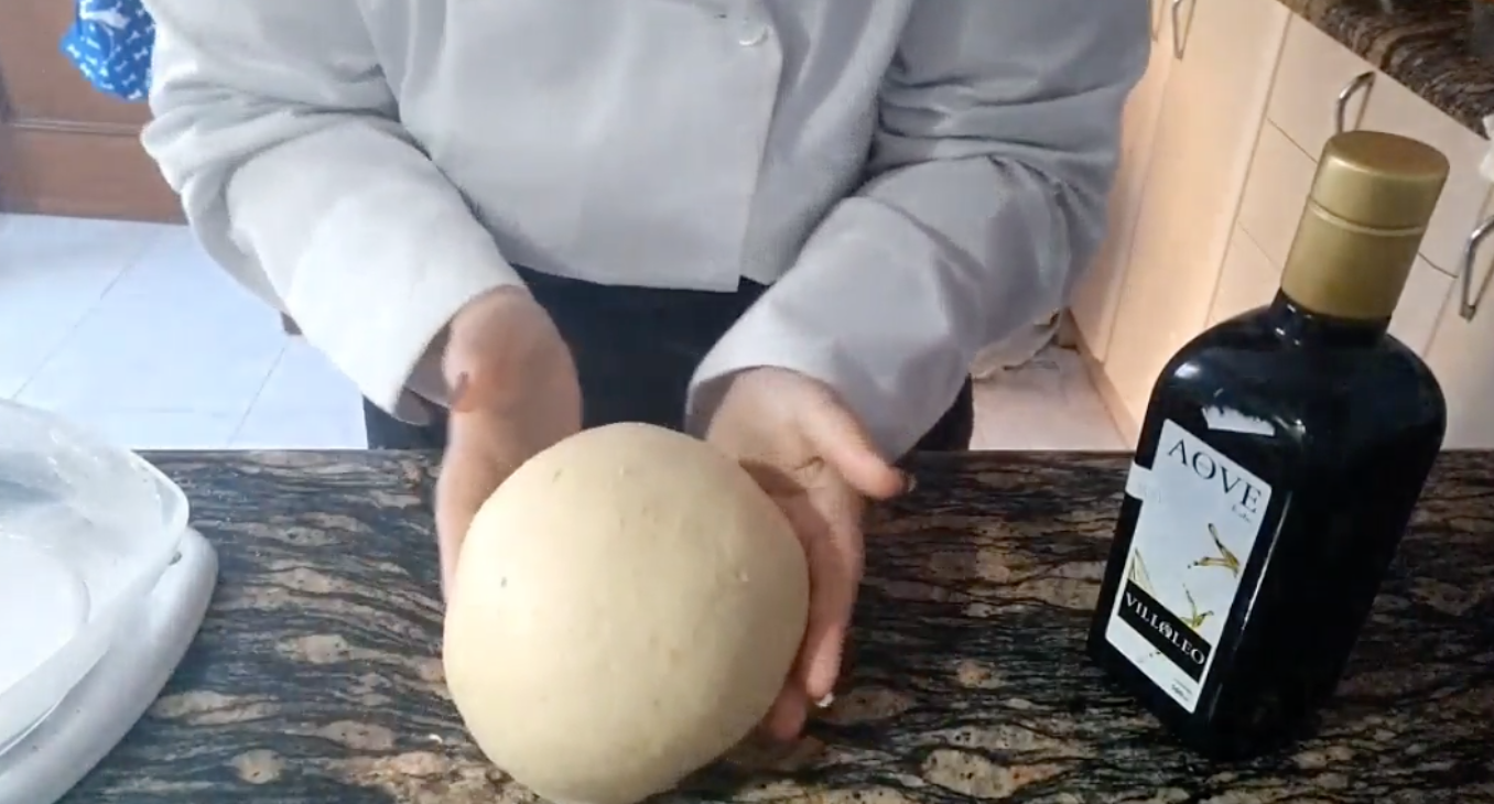 Masa para el roscón de reyes