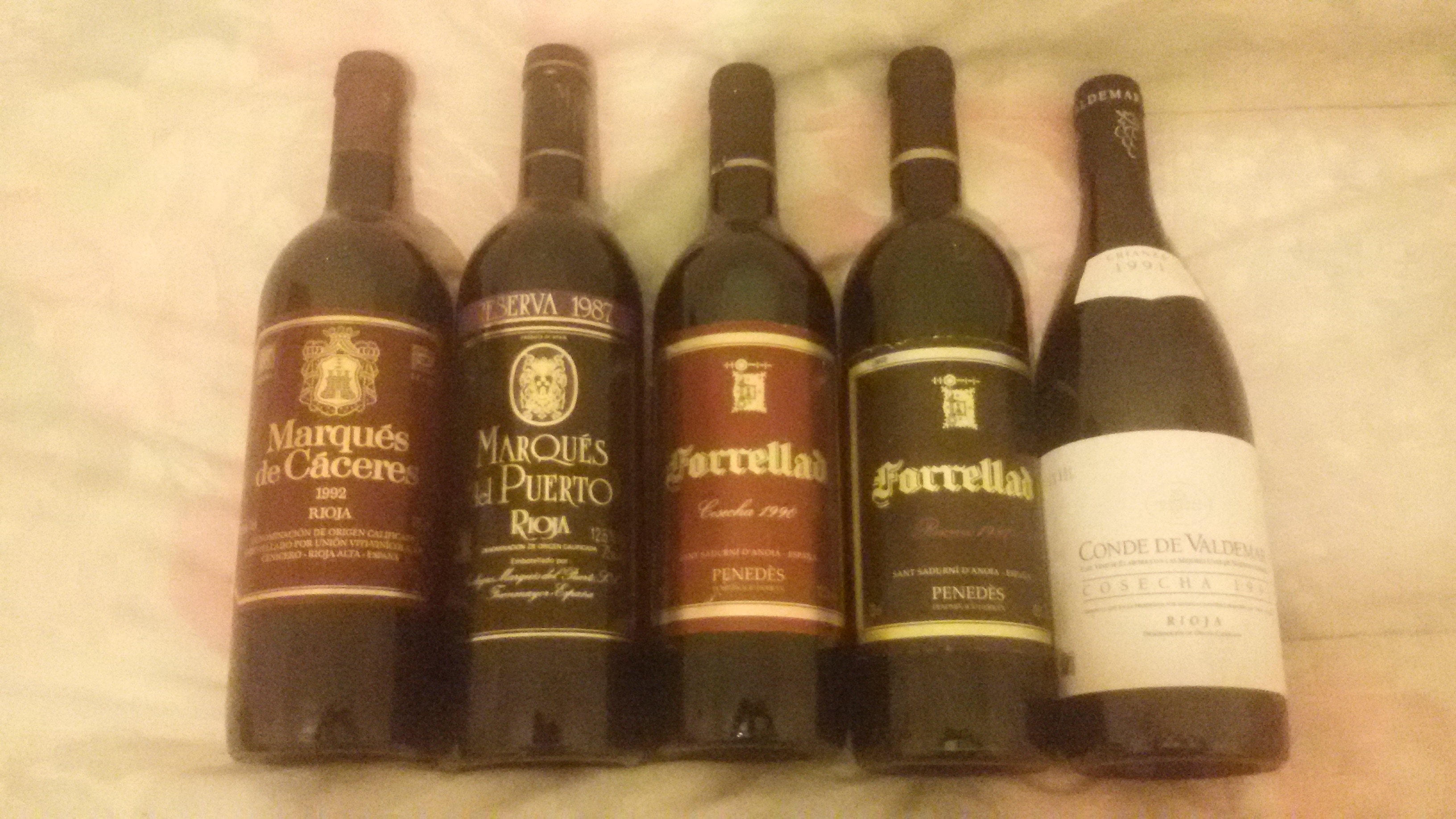vinos añejos