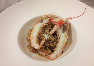 Arroz de cigala y rape