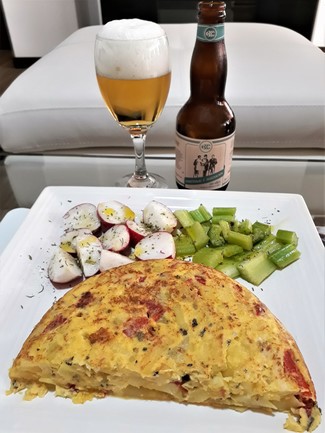 Con la tortilla campesina