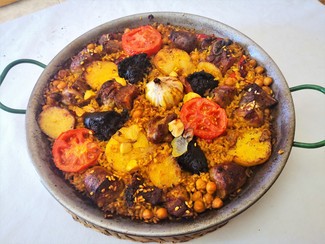 Delicioso arroz al horno