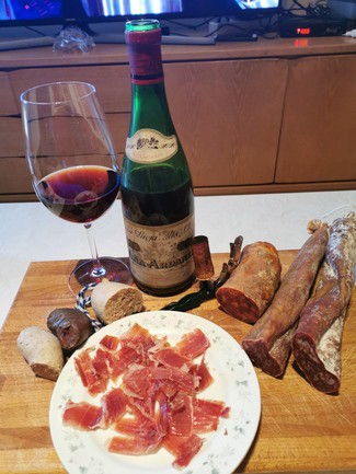 Con la tabla de embutidos