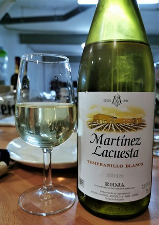 Martínez Lacuesta Tempranillo blanco 2018