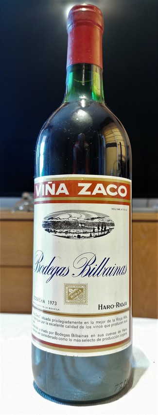 Viña Zaco reserva 1973