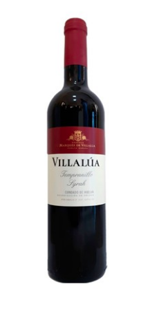 Villalúa Tempranillo-Syrah 2018