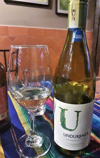 "U" Undurraga chardonnay 2018