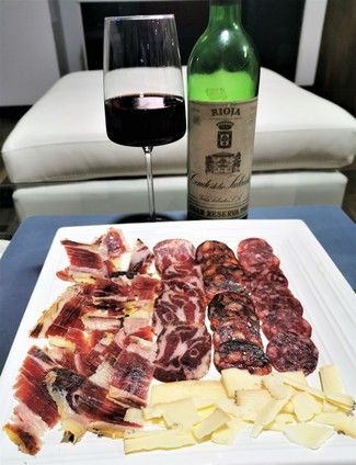 Con el embutido ibérico