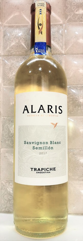 Alaris Sauvignon Blanc - Semillón 2017