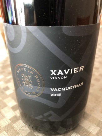 Xavier Vignon Vacqueyras 2015