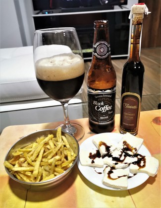 Con las chips y el brie al aceto vecchio
