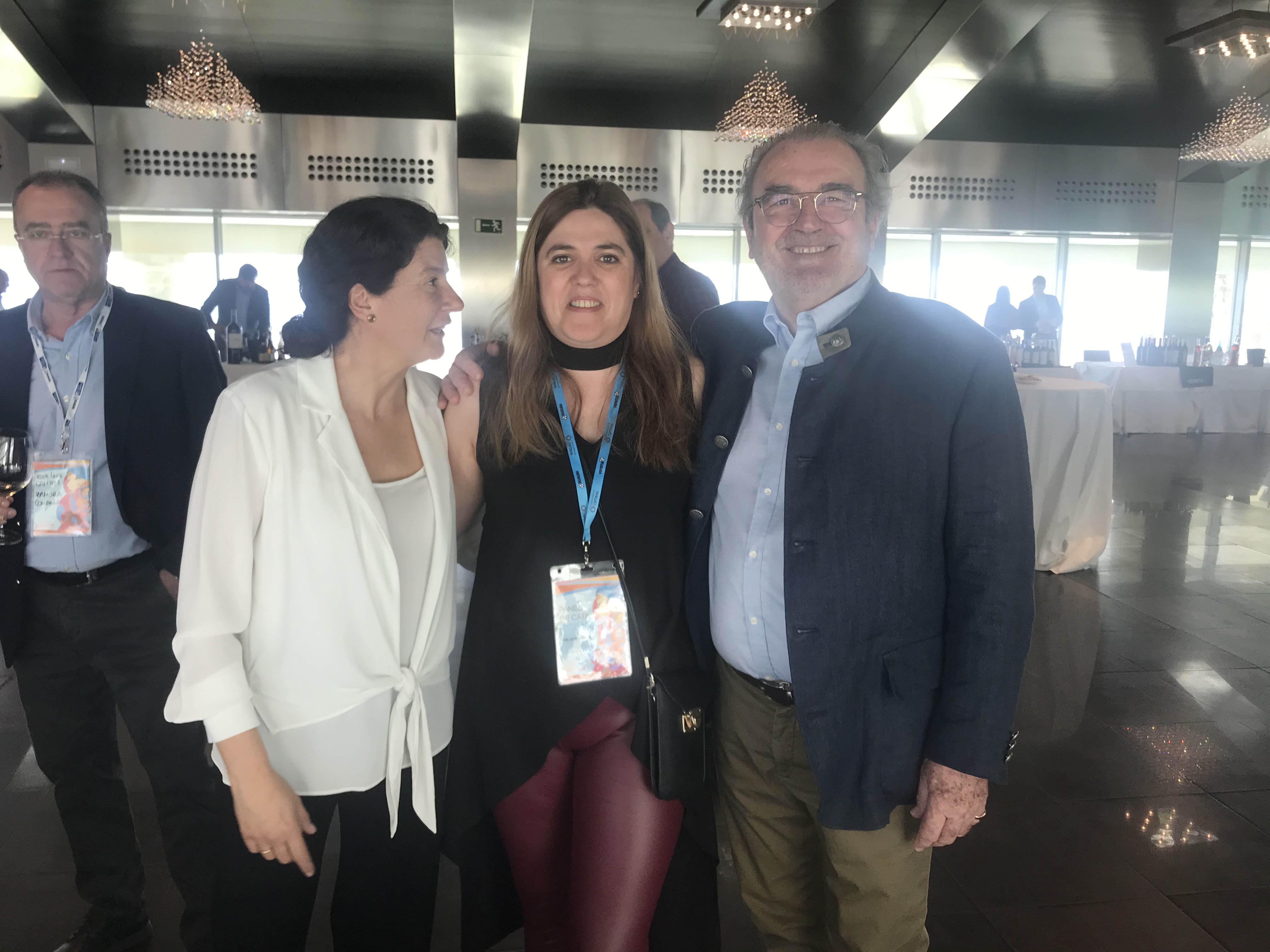 Con Didier Belondrade y Marta Vaquerizo.