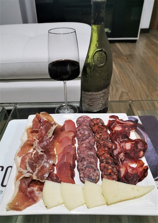 Con el embutido ibérico