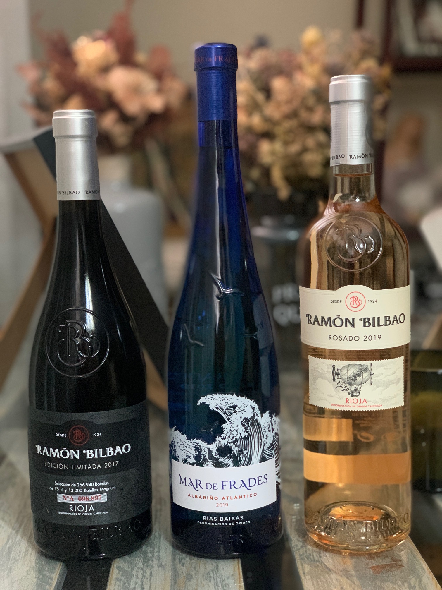 Vinos Cata virtual Ramón Bilbao