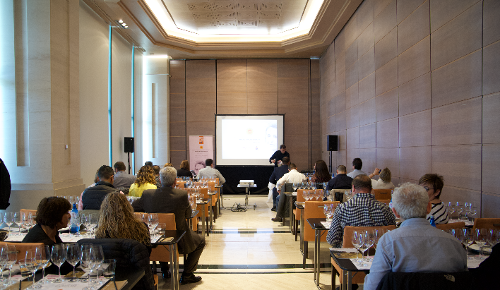 Cata D.O. Somontano y D.O. Jamón de Teruel el maridaje ideal en la Experiencia Verema Valencia