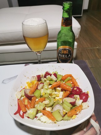 Con la ensaladita