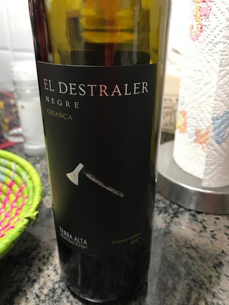 El Destraler Negre Criança Vinyes VElles 2017