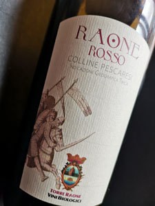 Raone Rosso Colline Pescaresi 2015