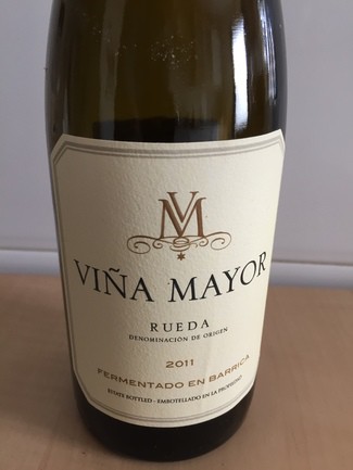 Viña Mayor verdejo fermentado en barrica 2011