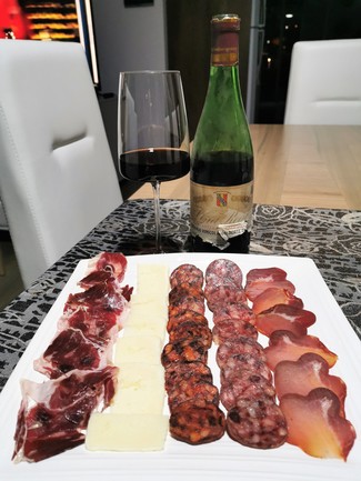 Con el embutido ibérico