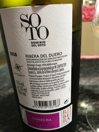 Dominio del Soto 2018