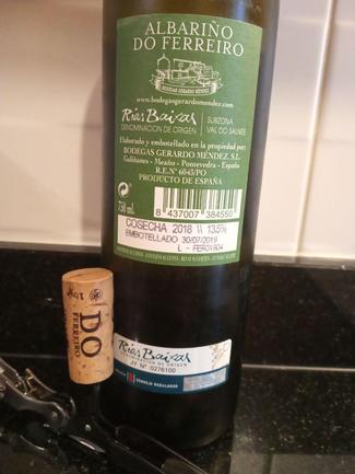 Do Ferreiro Albariño 2018