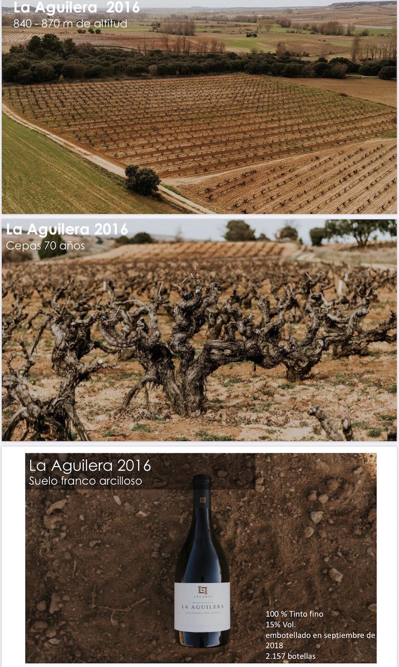La Aguilera 2016, nueva apuesta por los vinos de altura de Legaris