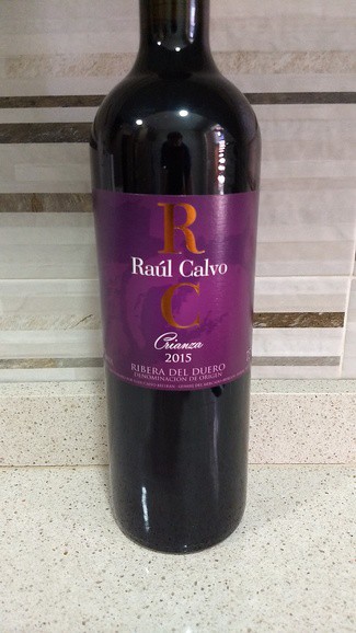 Raúl Calvo Crianza 2015