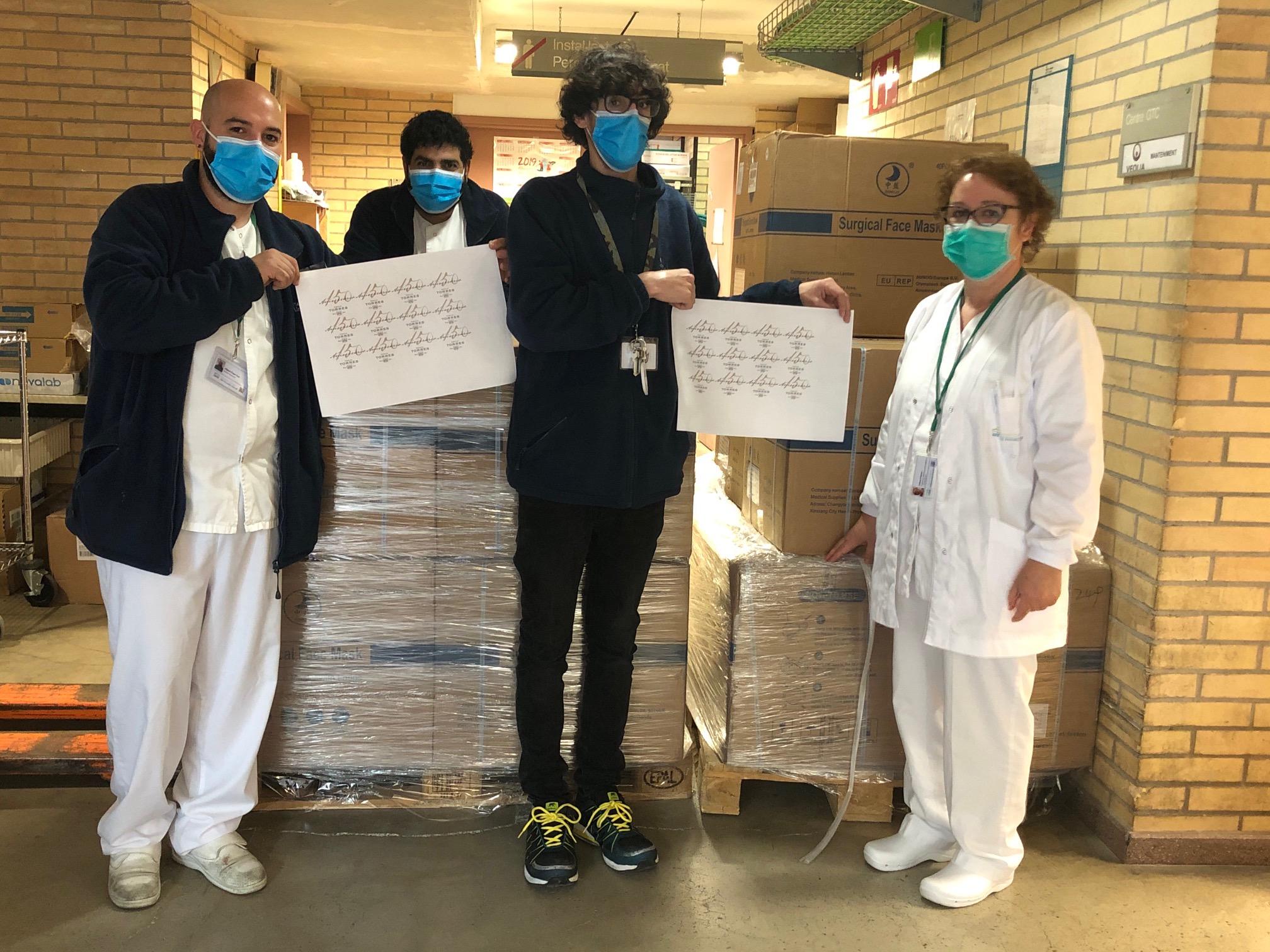 Familia Torres apoya la lucha contra el Covid-19 con material sanitario y tecnología