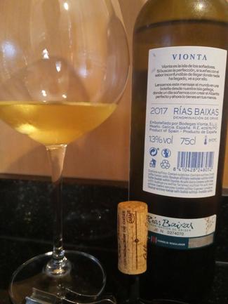 Vionta Albariño 2017, DO Rías Baixas