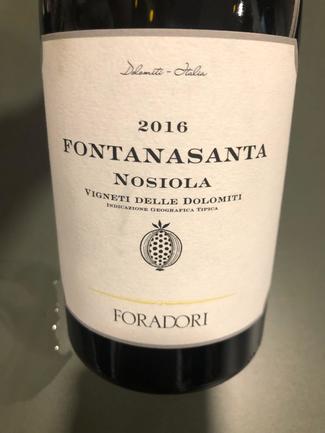 Fontanasanta Nosiola 2016