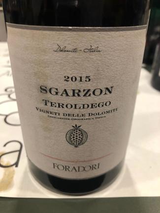 Foradori Teroldego Sgarzon 2015