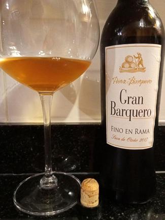 Gran Barquero Fino en Rama Saca de Otoño 2017 (50 cl)