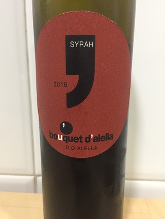 Bouquet d'Alella syrah 2016