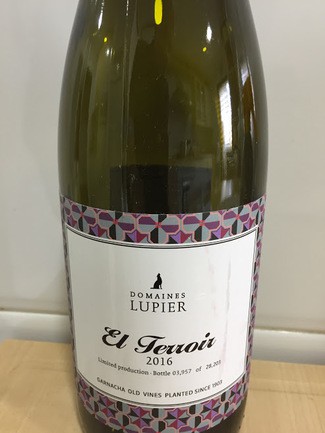 Domaines Lupier El Terroir 2016