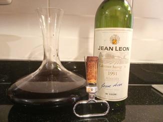 Jean León Cabernet Sauvignon Gran Reserva 1991, DO Penedès