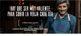 Hacienda López de Haro lanza la campaña #Abiertopornarices para apoyar la reapertura de los bares