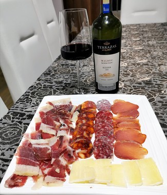 Con el embutido ibérico
