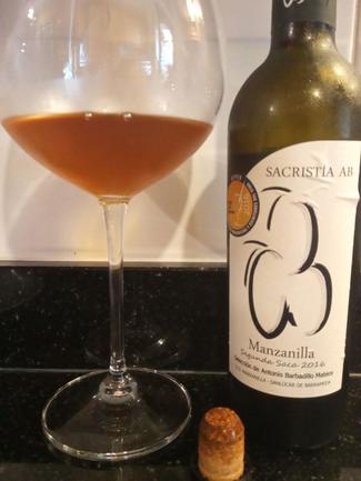 Sacristía AB Manzanilla Segunda Saca 2016