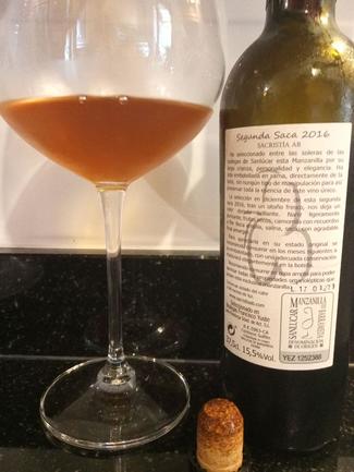 Sacristía AB Manzanilla Segunda Saca 2016, DO Manzanilla - Sanlúcar de Barrameda