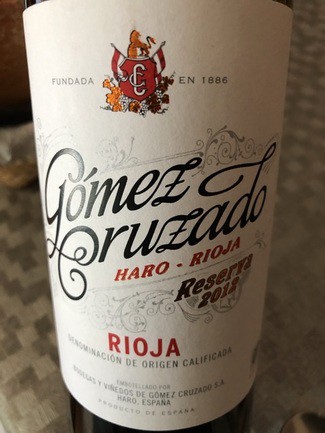 Gómez Cruzado reserva 2012