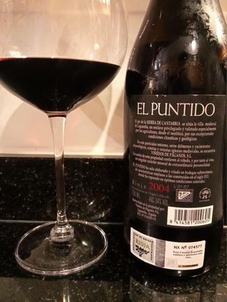 El Puntido 2004, DO Ca Rioja