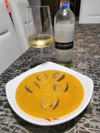 Con la cremita de almejas