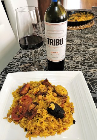 Con el arroz al horno