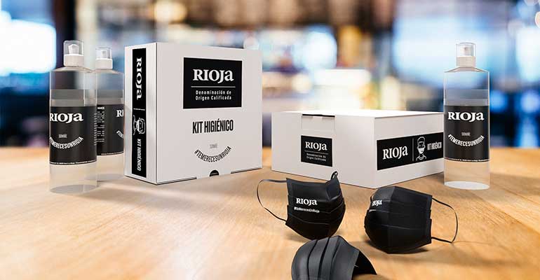 Los Kits sanitarios de la Rioja llegan a los bares