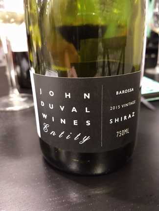 John Duval Entity Shiraz 2015
